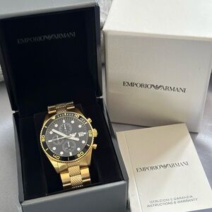 Brand New Men’s Emporio Armani Watch. Box and Papers included.